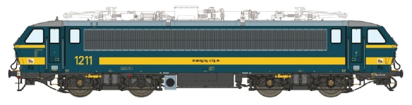 LS Models LS12597AC - H0 - E-Lok HLE 12, SNCB, Ep. VI - AC